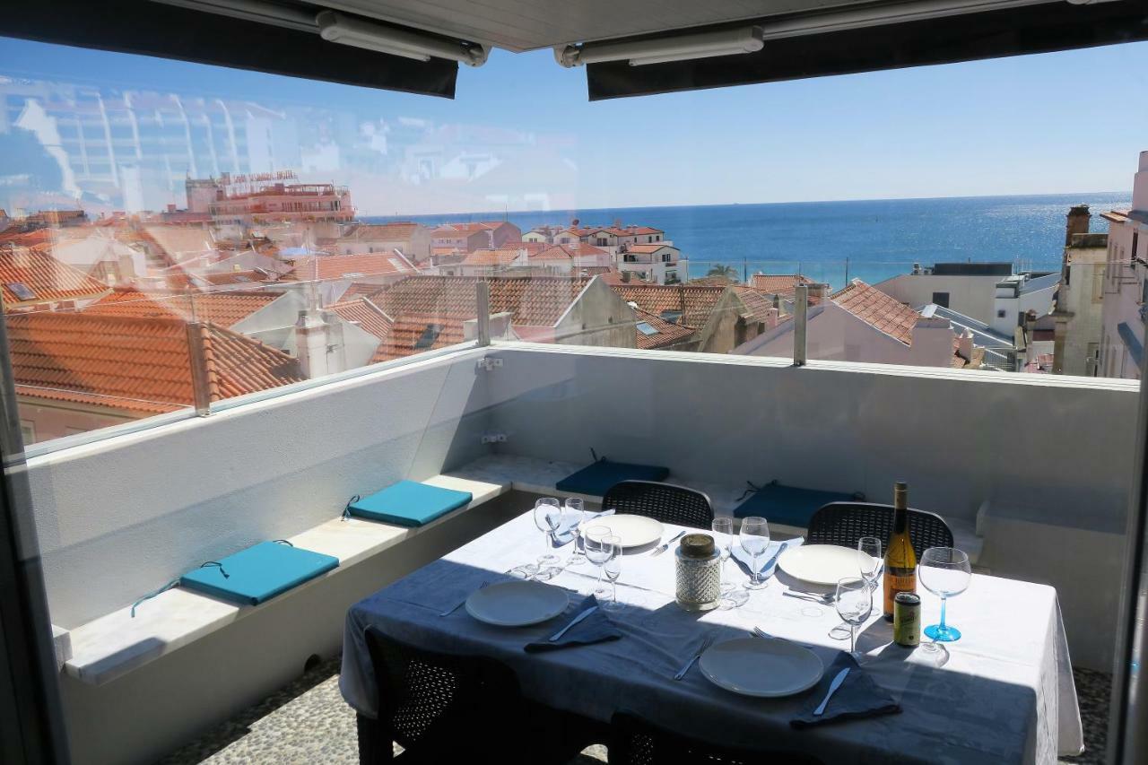 Blue Bay Beach Apartment Sesimbra Esterno foto