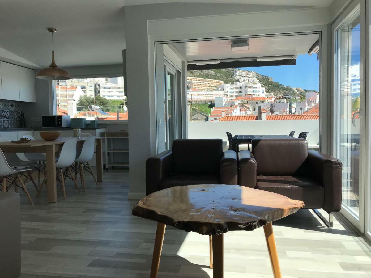 Blue Bay Beach Apartment Sesimbra Esterno foto